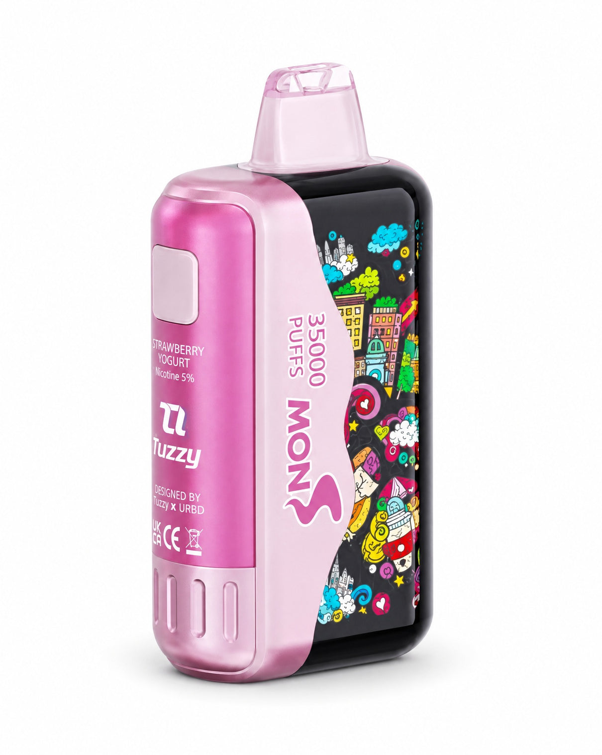 BUBBLEMON Graffiti Tuzzy 35k ストロベリーヨーグルト