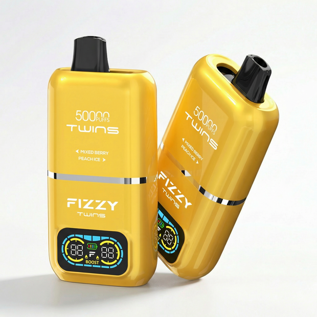 Fizzy Twins 50K | ミックスベリー&ピーチアイス味
