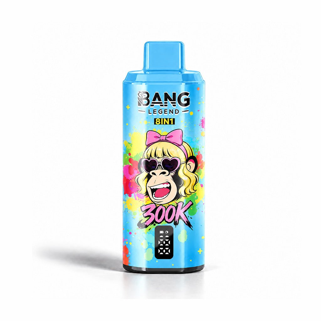 Bang King 300K | パッションフルーツマンゴー / ピーチパイナップル / ブルーベリーラズベリー / スイカアイス 味 - PUFFMART