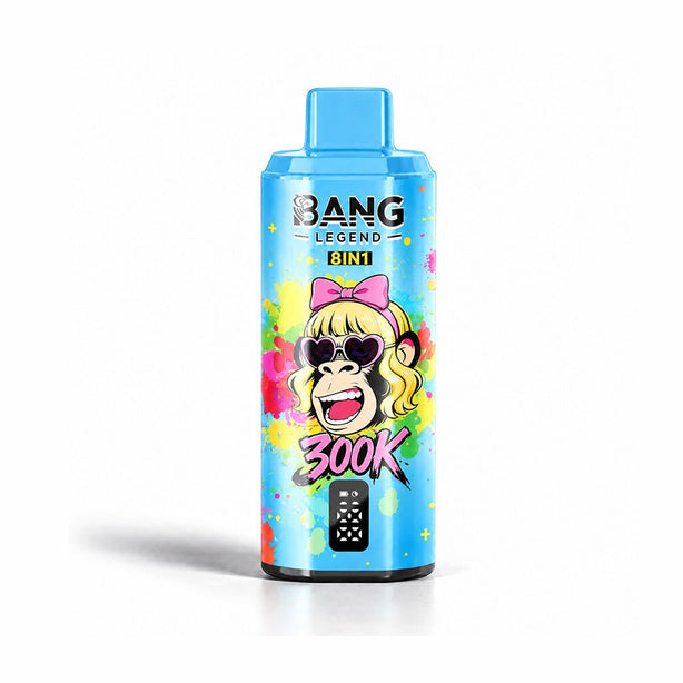 Bang King 300K | パッションフルーツマンゴー / ピーチパイナップル / ブルーベリーラズベリー / スイカアイス 味 - PUFFMART
