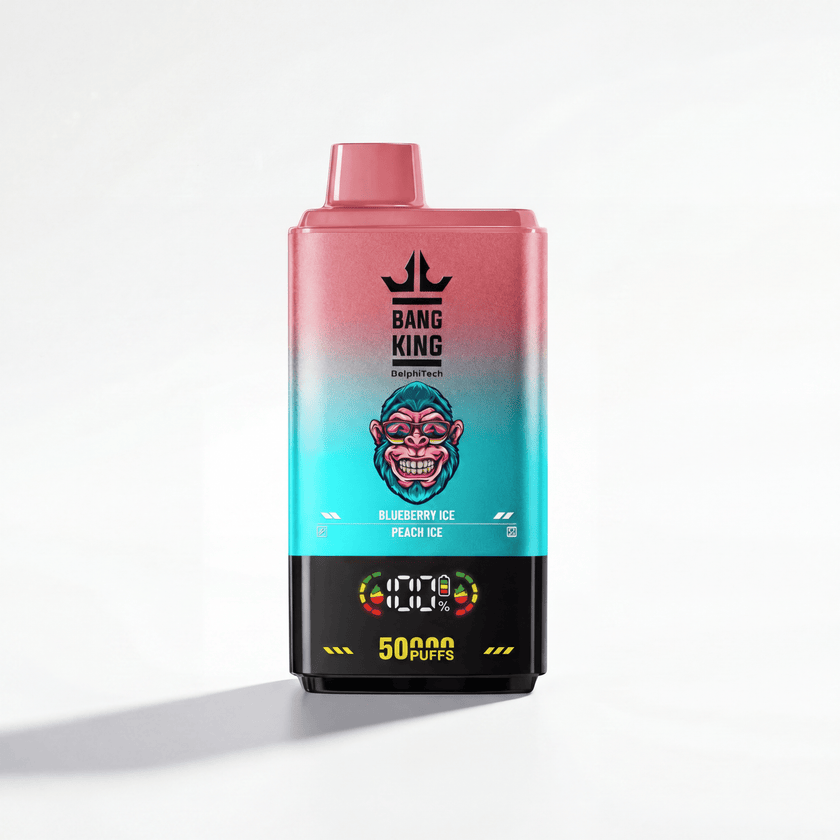 Bang King 50K | ブルーベリーアイス&ピーチアイス味 - PUFFMART
