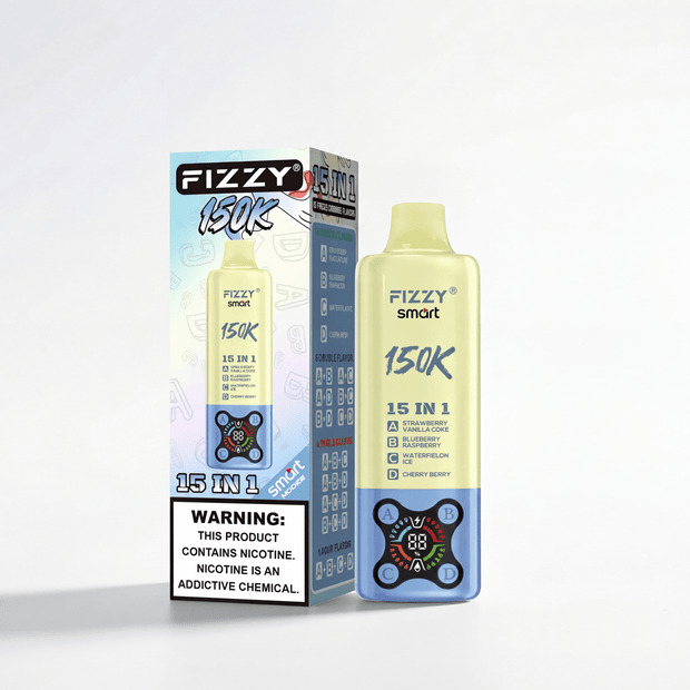 Fizzy Smart 150K ミックスベリーラズベリー / ストロベリーアイス / ブルーラズレモン / スイカグミ