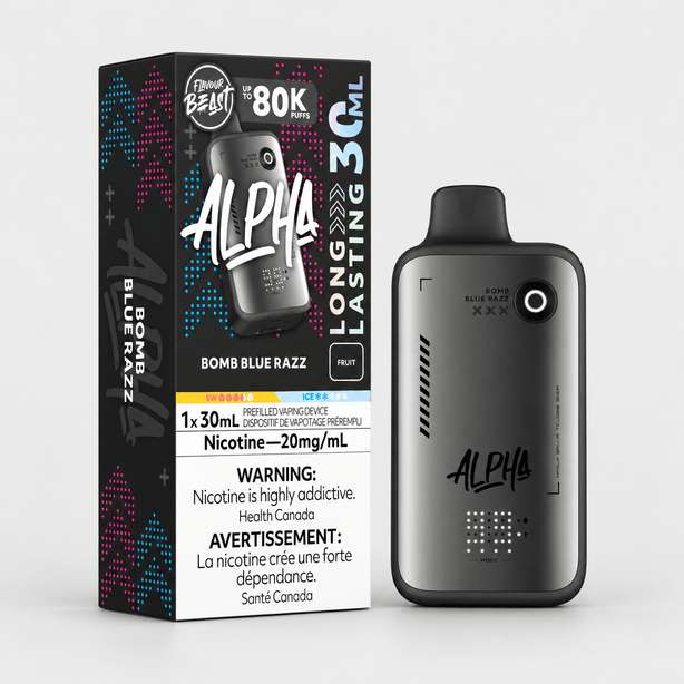 Flavour Beast Alpha 80K | Flavour Beast Alpha 80K ボムブルーラズ味 - PUFFMART