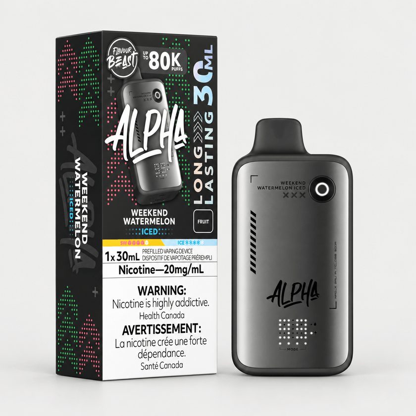 Flavour Beast Alpha 80K | Flavour Beast Alpha 80K ウィークエンドウォーターメロン アイス味 - PUFFMART