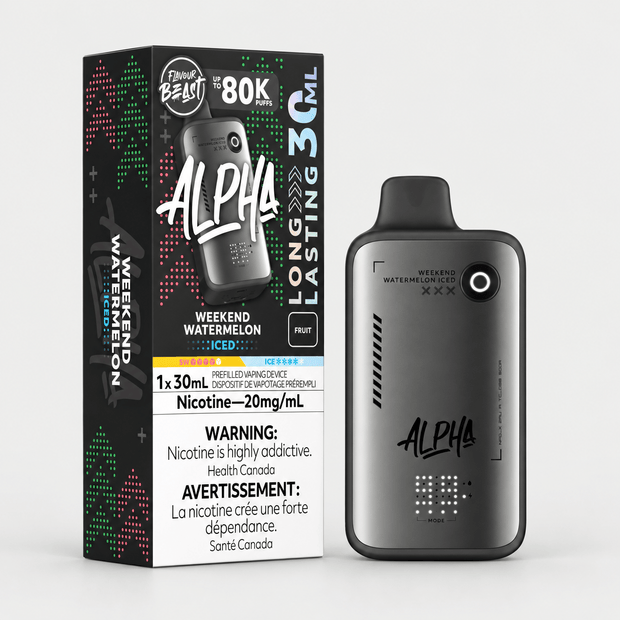 Flavour Beast Alpha 80K | Flavour Beast Alpha 80K ウィークエンドウォーターメロン アイス味 - PUFFMART